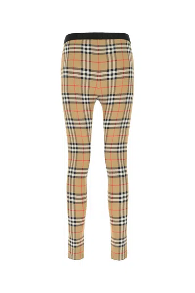 Burberry Women Archive Check Leggings