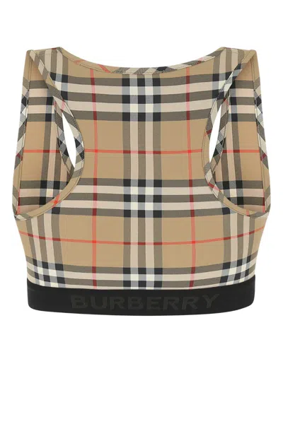 Burberry Dalby Check Sport Top