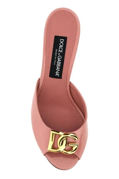 Dolce & Gabbana Women Patent Leather Sandals
