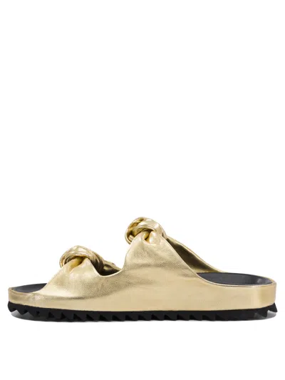 Officine Creative Knotted Double-strap Sandals