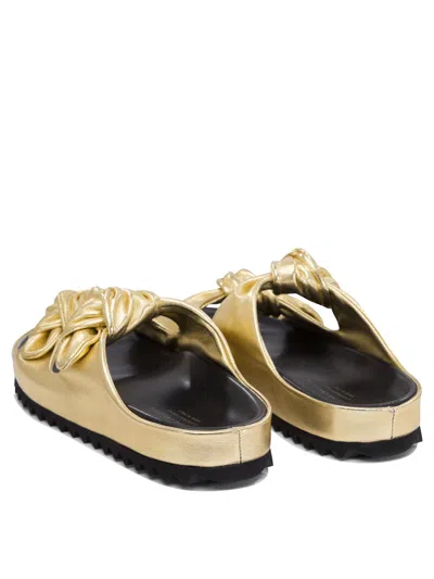 Officine Creative Knotted Double-strap Sandals