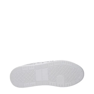 Givenchy Sneakers Uomo Pelle Bianco/argento