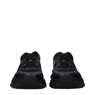 Gucci Sneakers Men Fabric Black