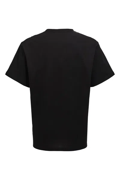 Alexander Mcqueen Logo Print T-shirt In Black
