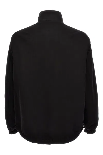 Alexander Mcqueen Graffiti Reversible Jacket In Green