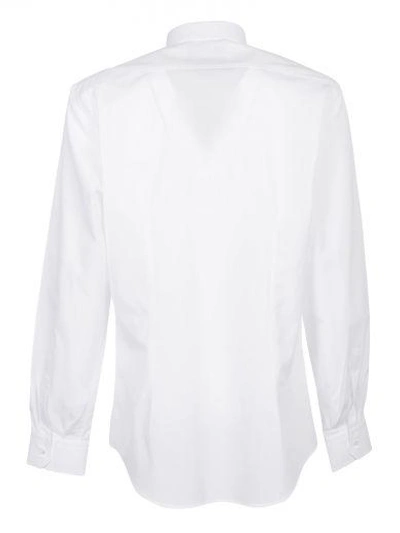 Shop Gucci Classic Shirt In Bianco