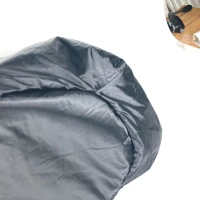 Pre-owned Chanel Black White Nylon Shoulder Bag () In Black, White