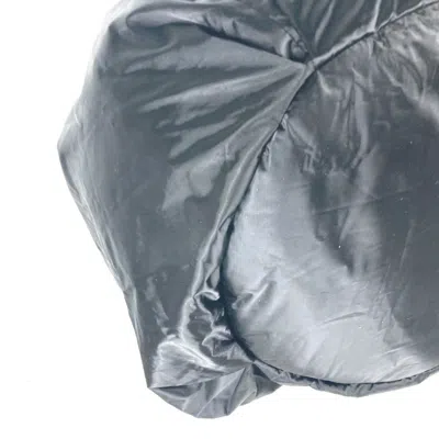 Pre-owned Chanel Black White Nylon Shoulder Bag () In Black, White