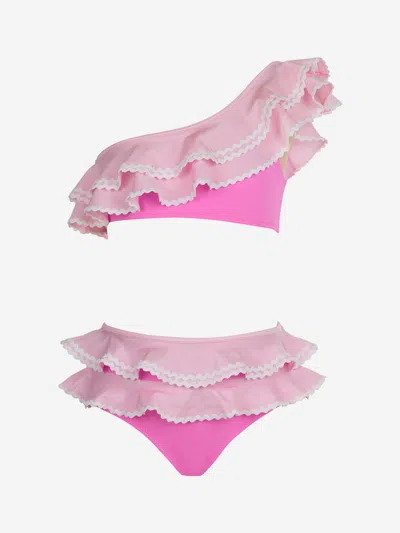 Nessi Byrd Girls Sophie Bikini In Pink