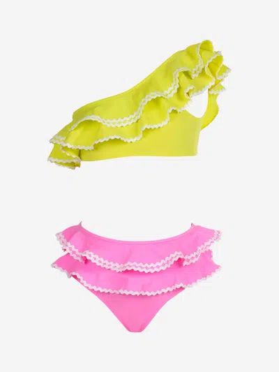 Nessi Byrd Girls Aurelia Bikini In Yellow