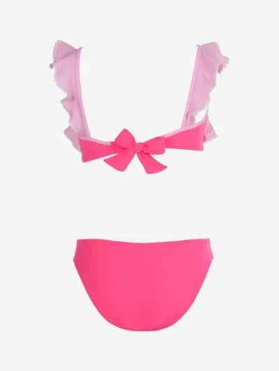 Nessi Byrd Girls Serenity Bikini In Pink