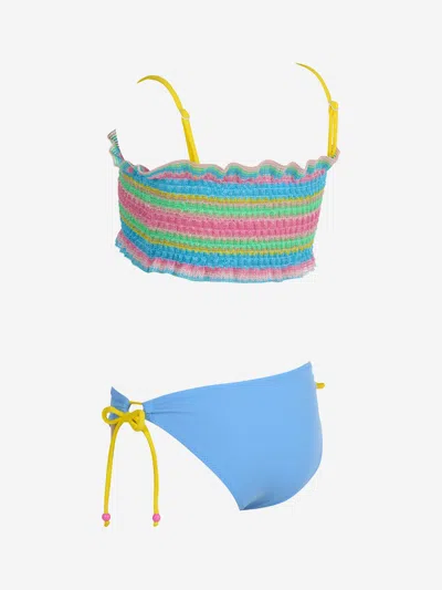 Nessi Byrd Girls Sathie Bikini In Blue