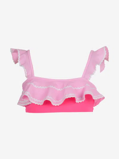 Nessi Byrd Girls Serenity Bikini In Pink