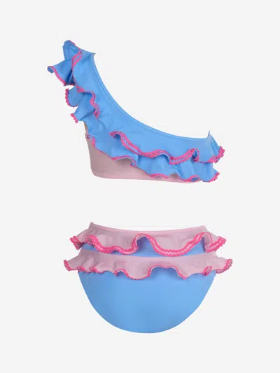 Nessi Byrd Girls Lylo Bikini In Blue