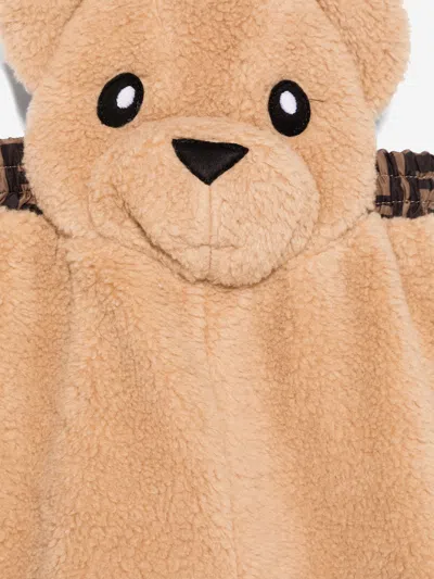 Fendi Bear Strap Jumpsuit In Beige