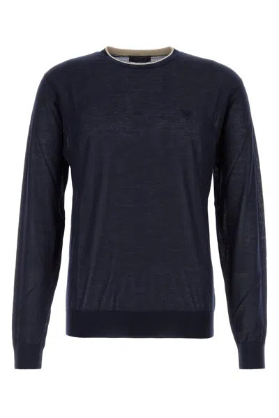 Prada Long Sleeves Cashmere Blend Sweater