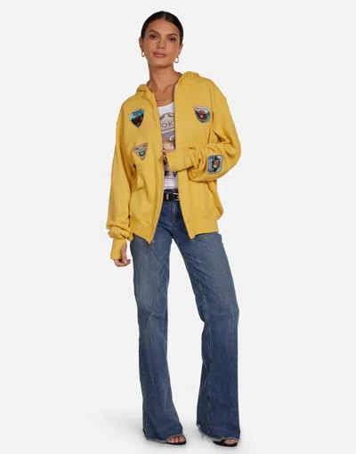 Lauren Moshi Hezly Smokey Bear In Vintage Yellow