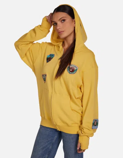 Lauren Moshi Hezly Smokey Bear In Vintage Yellow