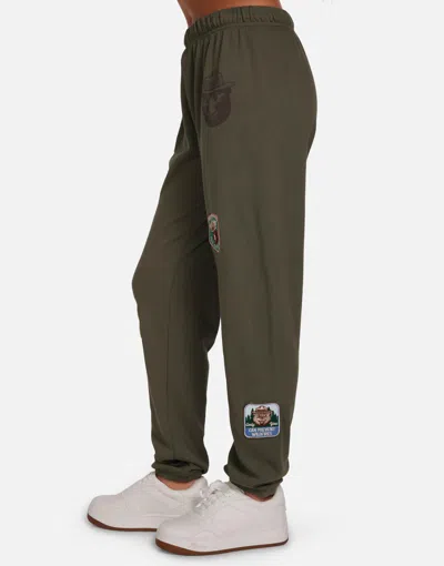 Lauren Moshi Tanzy Smokey Bear In Green Tea