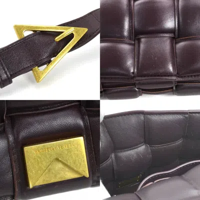 Pre-owned Bottega Veneta Dark Brown Leather Shoulder Bag ()