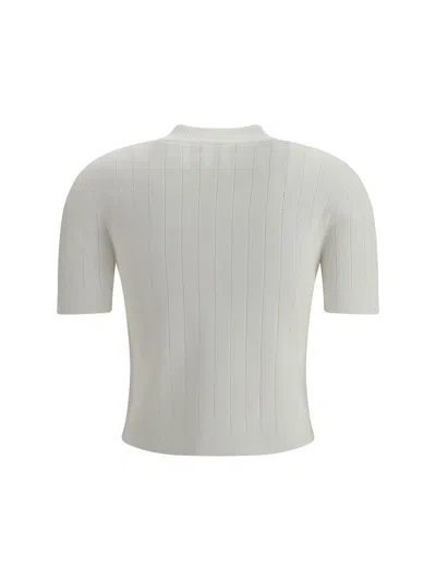 Shop Balmain Knitwear In White