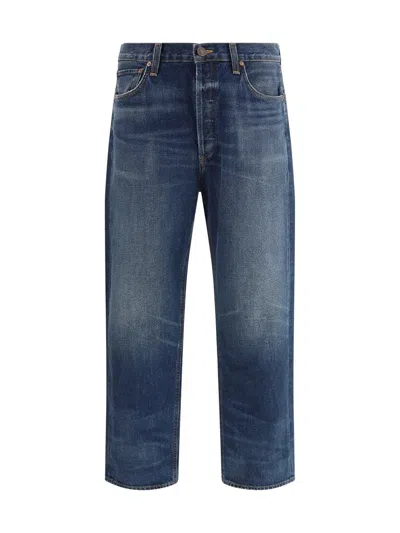Agolde Loose Jeans In Blue