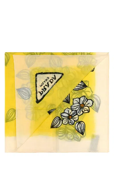Prada Women Printed Cotton Sarong