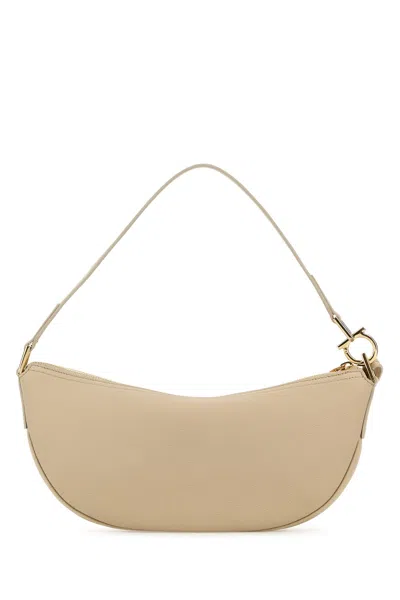 Ferragamo Zippered Shoulder Bag