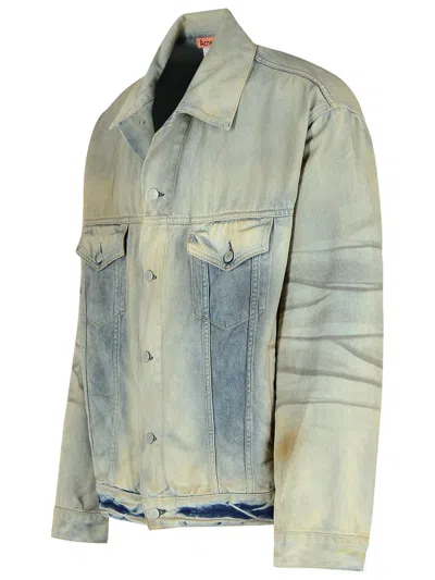 Acne Studios Oversized Denim Jacket In Blue