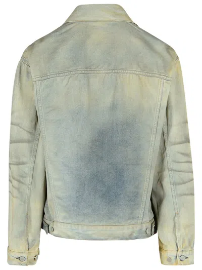 Acne Studios Oversized Denim Jacket In Blue
