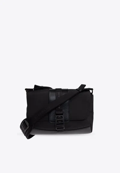 Givenchy Small G-trail Messenger Bag In Black