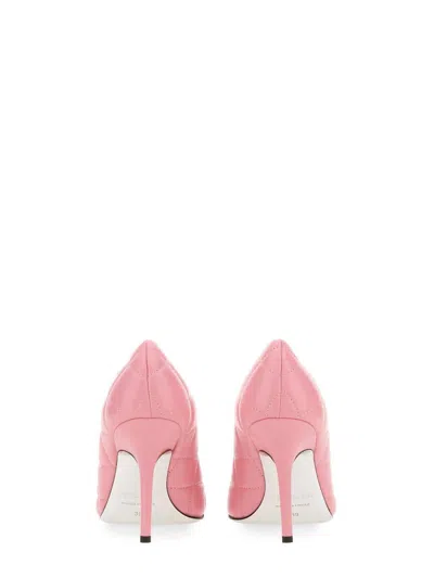 Dsquared2 Dsquared Women Quilted Leather Pumps In Pink