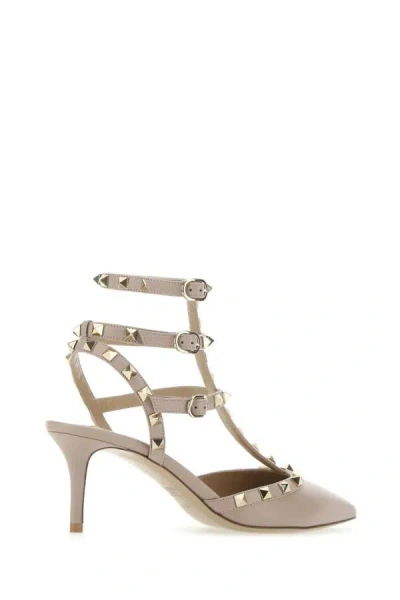 Valentino Rockstud Ankle Strap T. 65