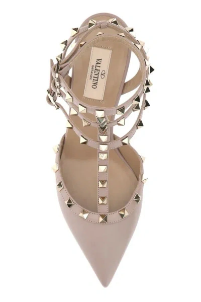 Valentino Rockstud Ankle Strap T. 65