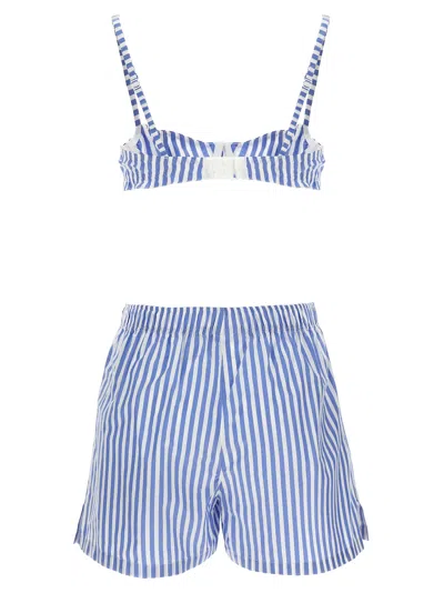 Philosophy Di Lorenzo Serafini Light Blue Bra Short Set