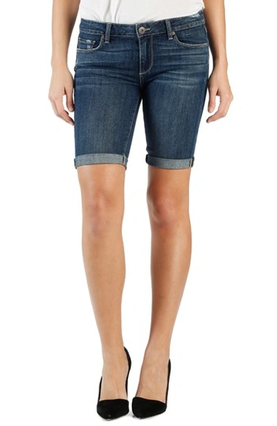 Shop Paige 'jax' Denim Bermuda Shorts (ayana)