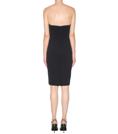 Shop Tom Ford Strapless Dress In Black