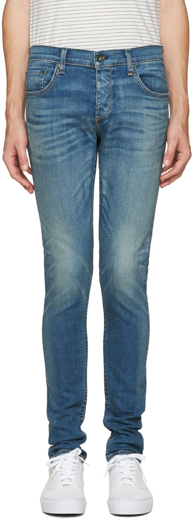 Shop Rag & Bone Blue Standard Issue Fit 1 Jeans