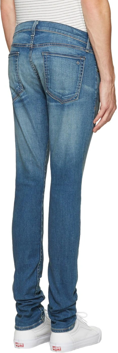 Shop Rag & Bone Blue Standard Issue Fit 1 Jeans