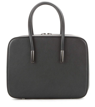 Tom Ford Ava Small Leather Tote In Llack