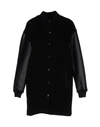 Alexander Wang T 보머 스타일 코트 In Black