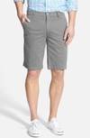 Ag Griffin Stretch Sateen Shorts In Cosmopolitan Grey