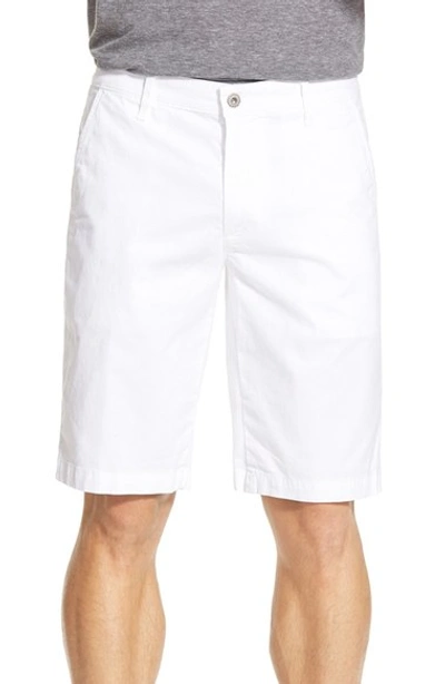 Shop Ag 'griffin' Chino Shorts In White