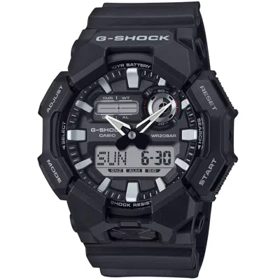 Casio Men's G-shock Ga-010 Series Black Dial Watch In Black