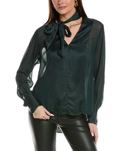 Shop Reiss Lula Top In Green