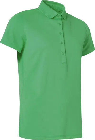 Abacus Sportswear Us Ladies Clark Short Sleeve Polo Shirt In Fairway In Multi