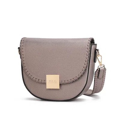 Mkf Collection By Mia K Isa Crossbody Women's Bag Stylish And Functional Accessory By Mia K. In Silver
