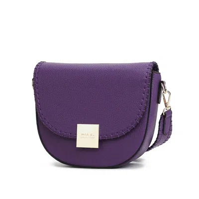 Mkf Collection By Mia K Isa Crossbody Women's Bag Stylish And Functional Accessory By Mia K. In Purple