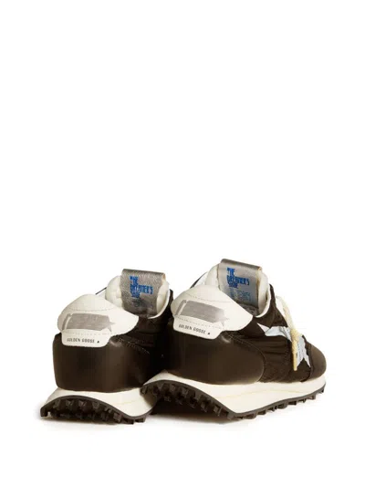 Golden Goose Marathon Retro Runner Sneakers In Black