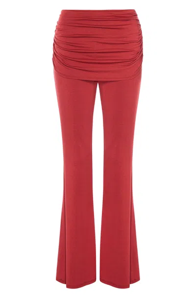 Ho24 Kali Pant In Burgundy